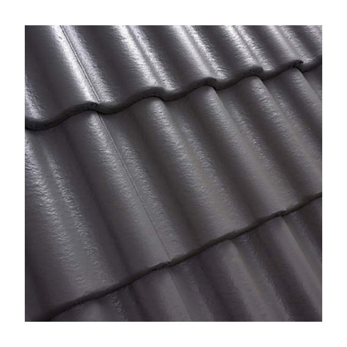 Цементно-песчаная черепица рядовая, Benders РФ, Palema, Classic графит